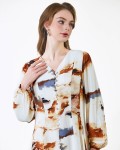 SIXDO G-Brown Woven Loose Dress